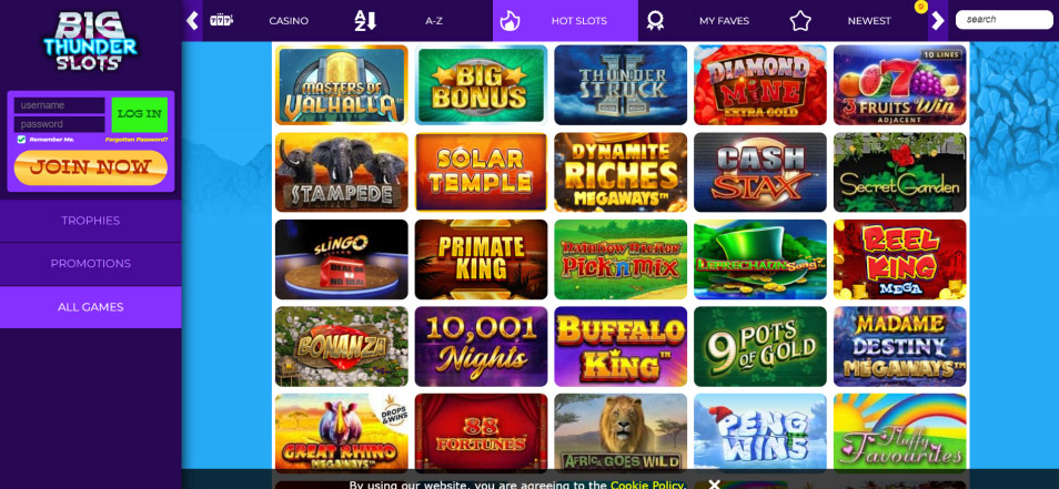 Big Thunder Slots Bingo 2