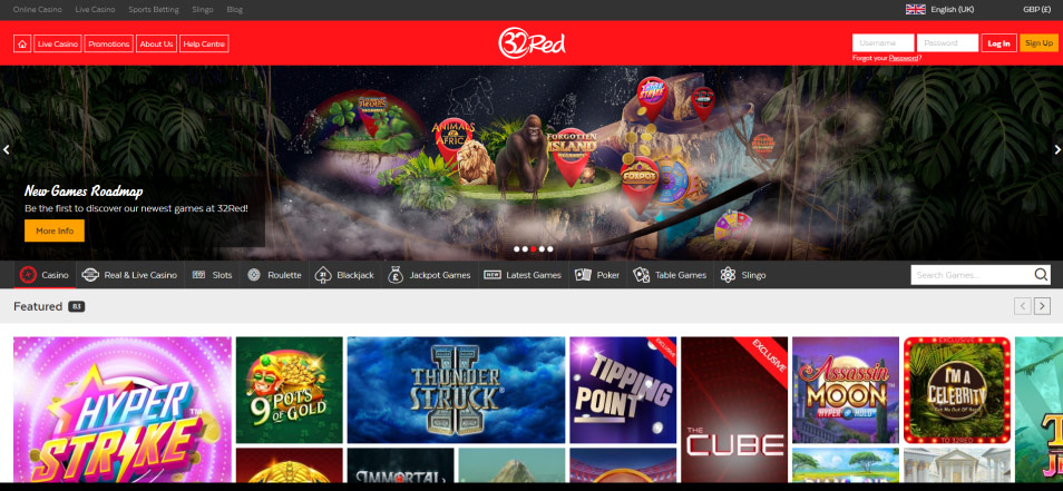 Online Casino 32Red Casino