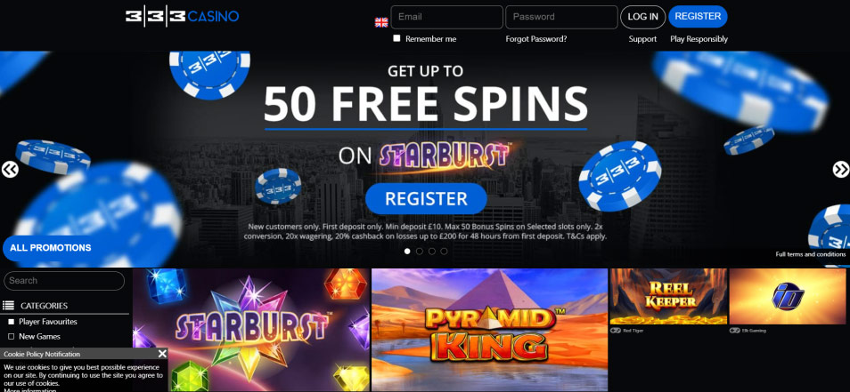 Online Casino 333 Casino