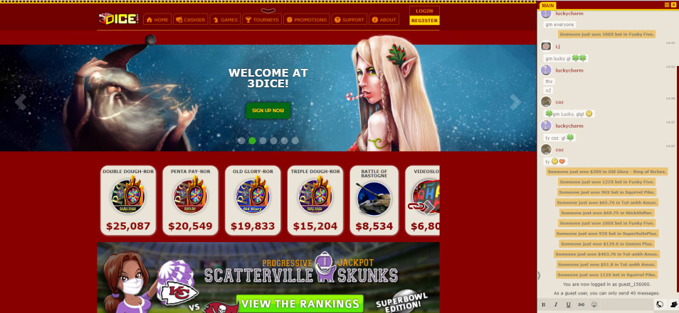 Online Casino 3Dice Casino