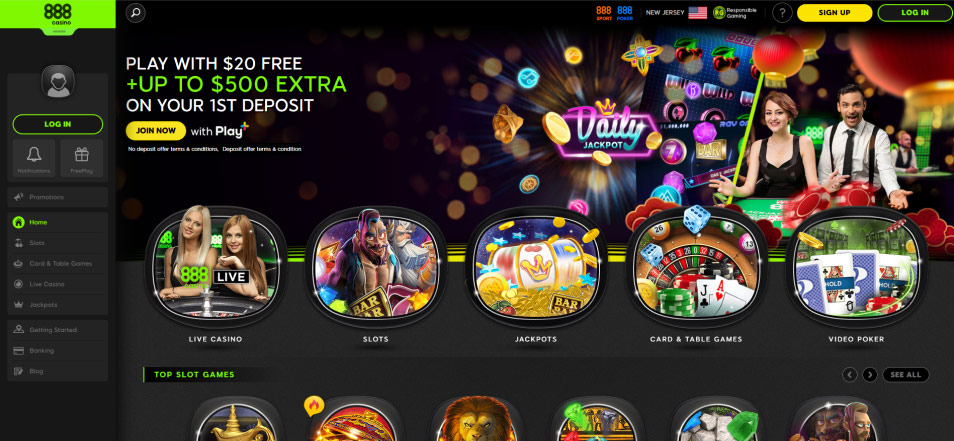 Online kockarnica Casino 888