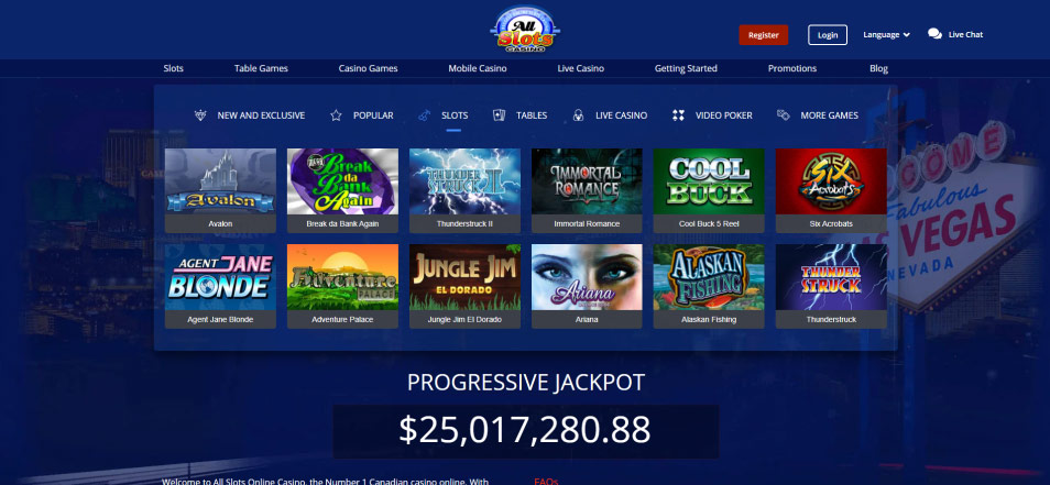 Get bonus Allslots Casino