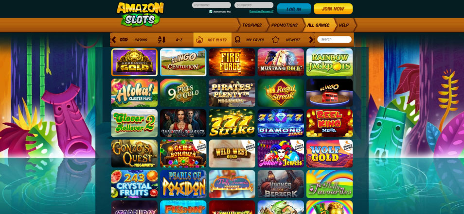 احصل على مكافأة Amazin Slots