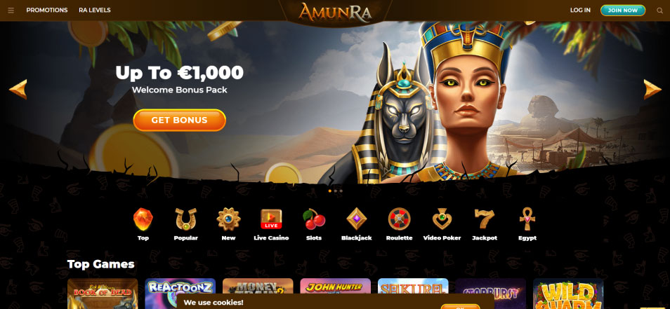 Онлајн Казино AmunRa Casino