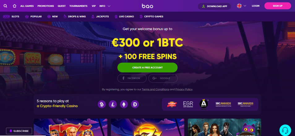 Casino en ligne Baocasino