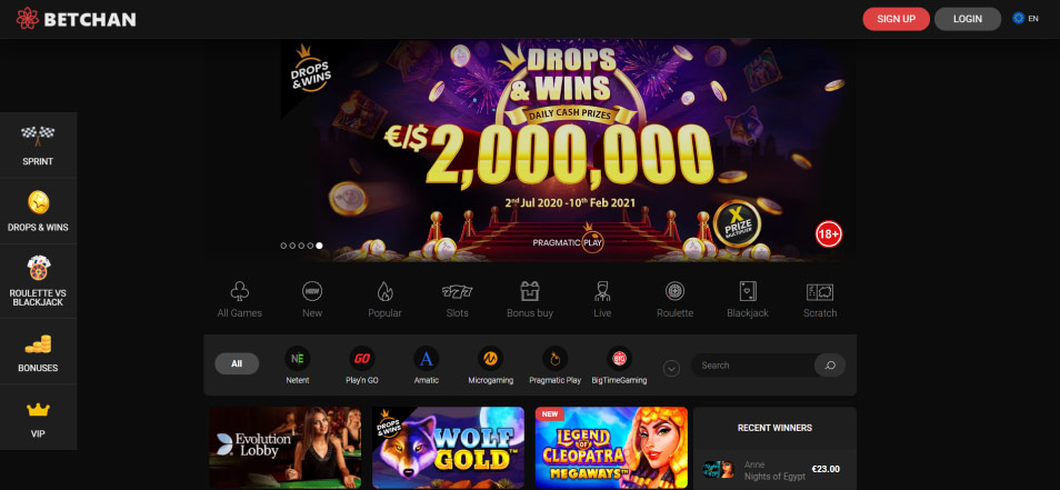 Casino en ligne Betchan