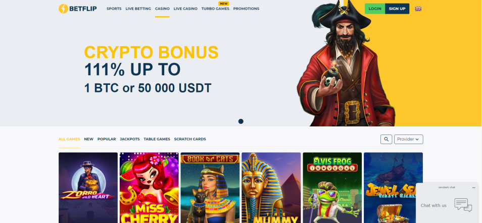 Get bonus Betflip Casino