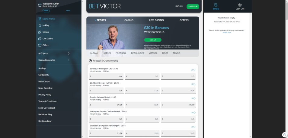 Online Casino Bet Victor Casino