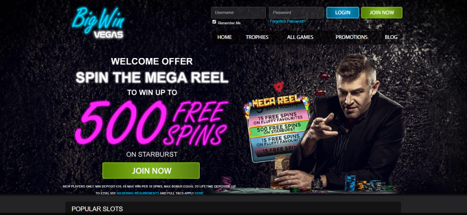 Online Casino Big Win Vegas Casino