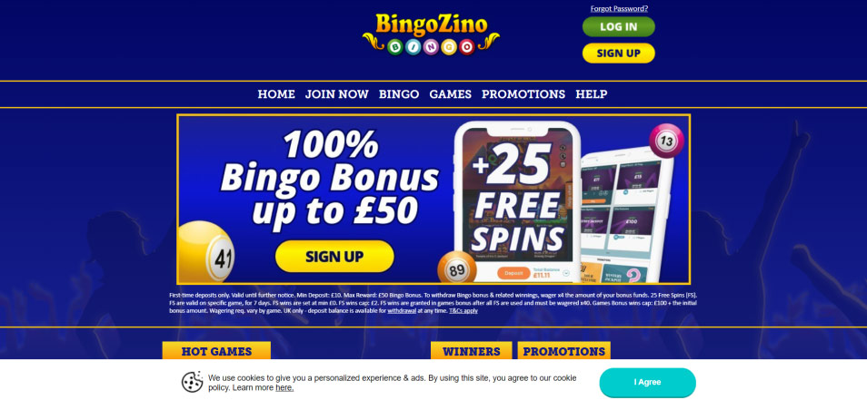 کازینو ای آنلاین Bingozino Casino