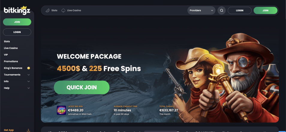 Casino en ligne BitKingz Casino