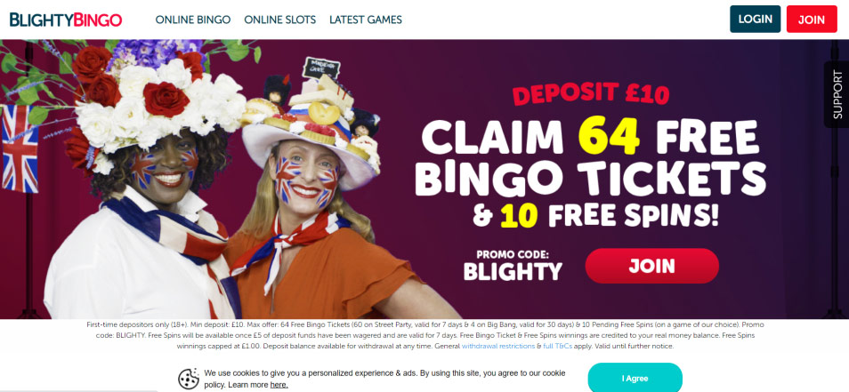 Online Καζίνο Blighty Bingo Casino