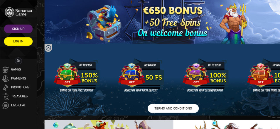 Получить бонус Bonanza Game Casino