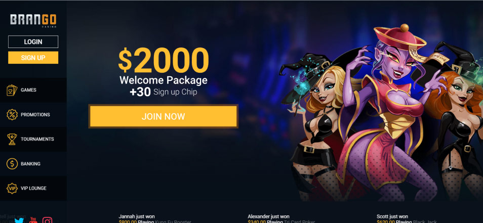 Online Καζίνο Casino Brango