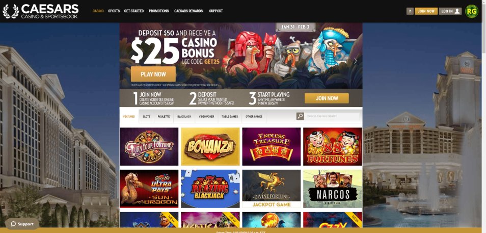 كازينو اون لاين Caesar Casino Online