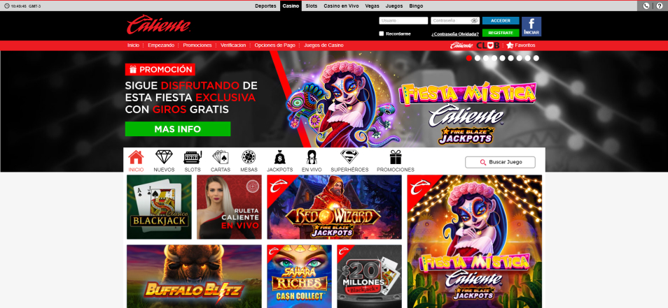 Online Casino Caliente Casino