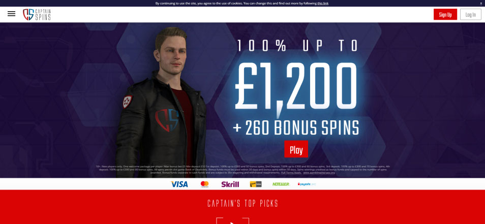 Online Casino Captainspins