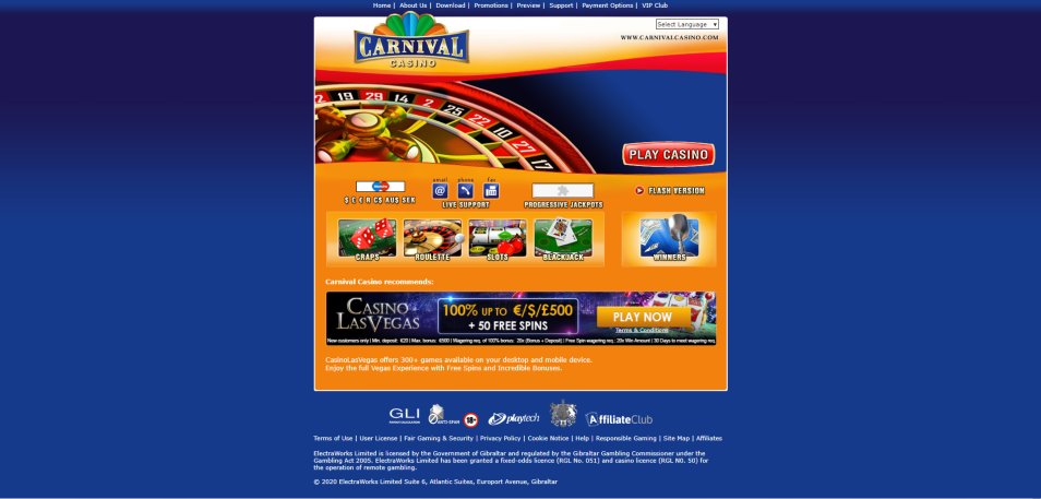 Casino Online Carnival Casino