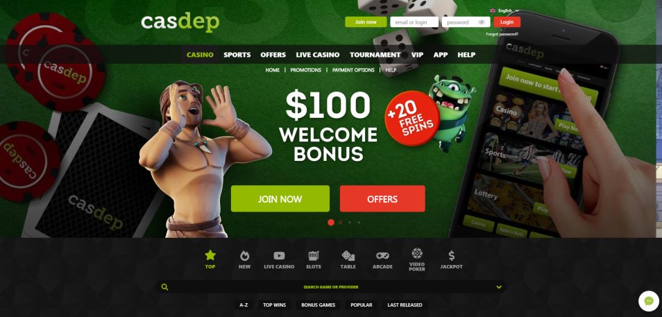 Casino en ligne Casdep