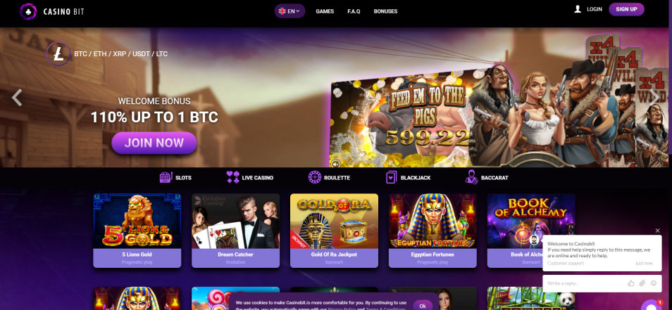 Online kockarnica Casino Bit