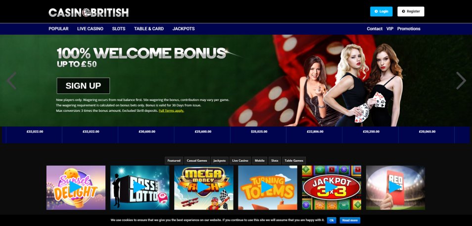 کازینو ای آنلاین Casino British