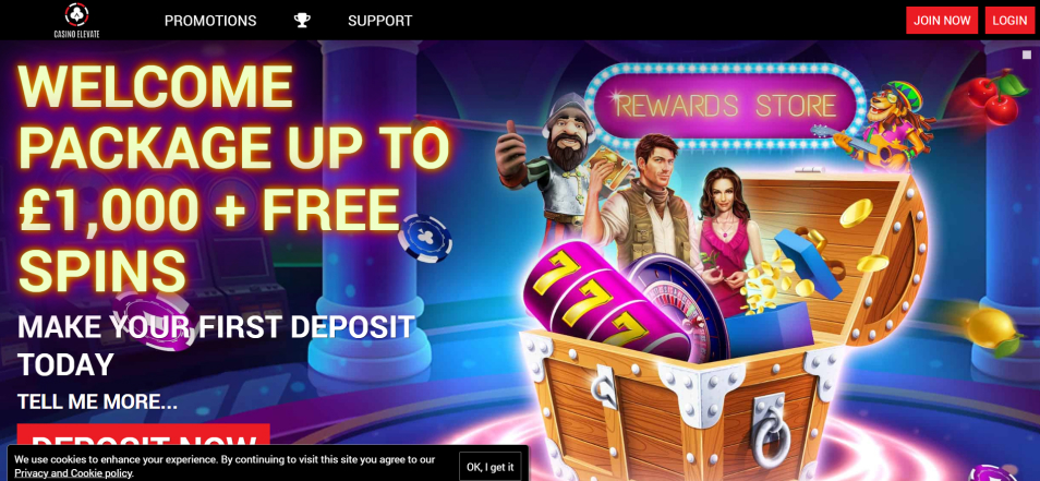 کازینو ای آنلاین Casino Elevate