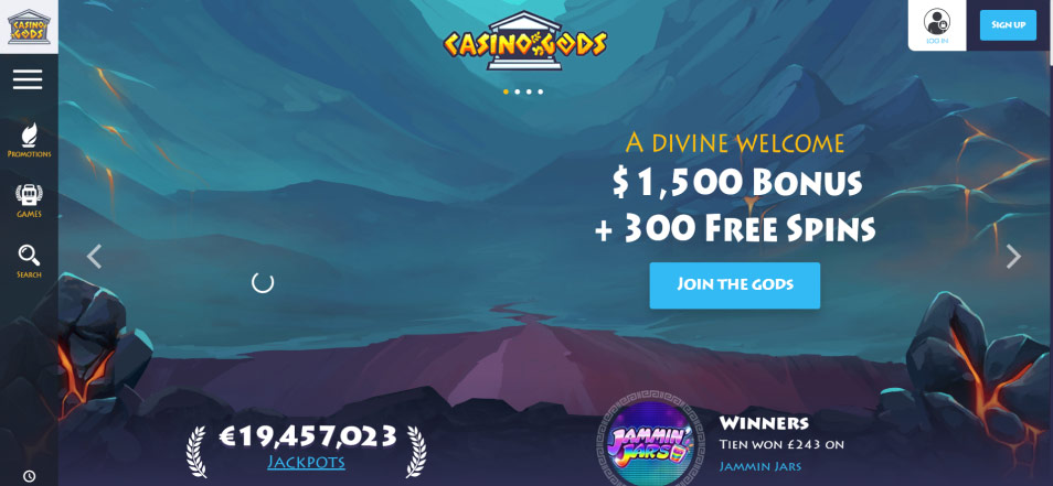 كازينو اون لاين Casinogods