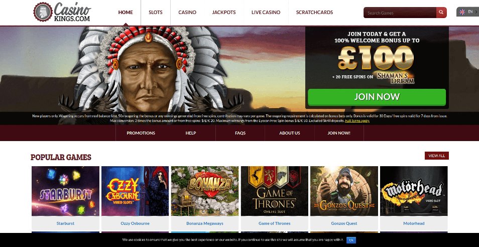 Casino en ligne Casino Kings