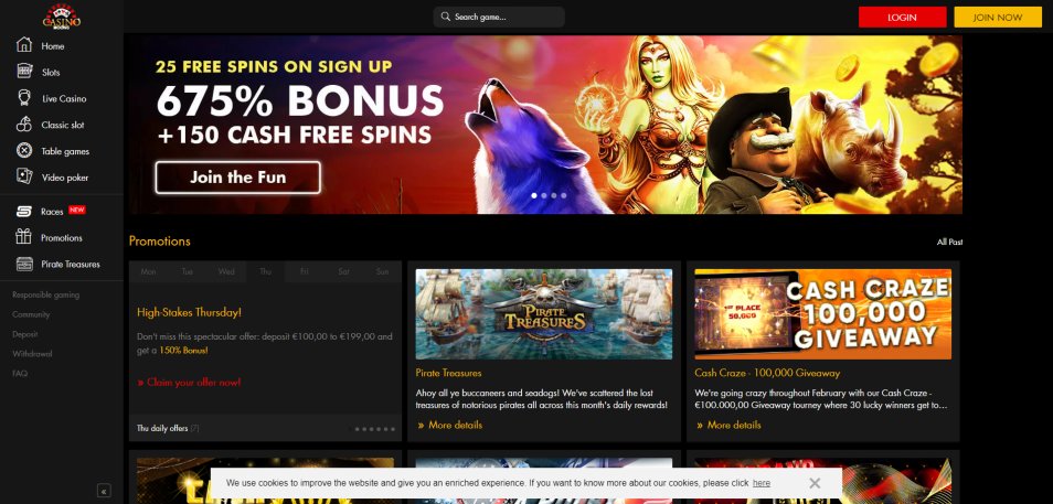 احصل على مكافأة Casino Moons