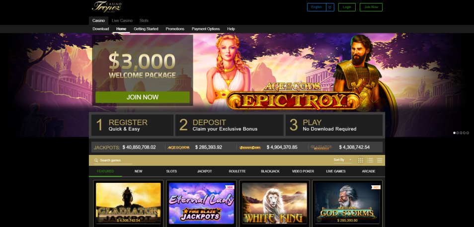 Casino en ligne Tropez Casino