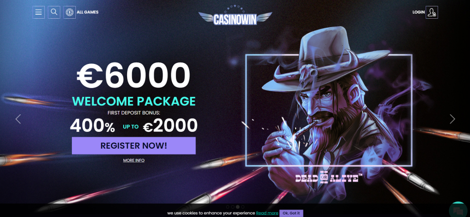 Casino en ligne CasinoWin