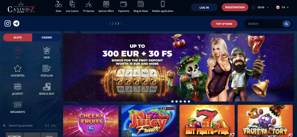 Online Casino Casinoz