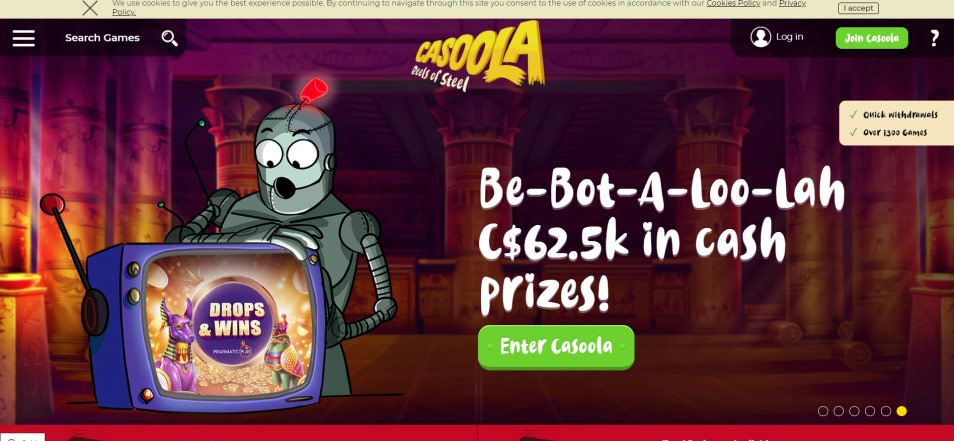 Online kockarnica Casola Casino