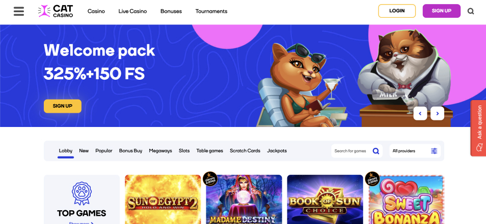 Онлайн Казино Casino Cat