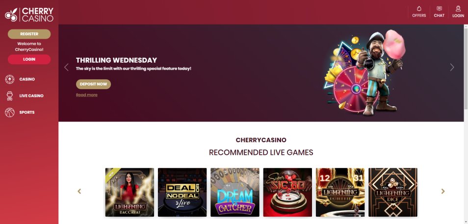 Casino en ligne Cherrycasino