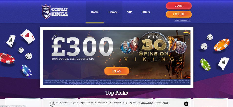 کازینو ای آنلاین Cobalt Kings Casino