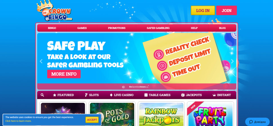 Online Καζίνο Crown Bingo Casino