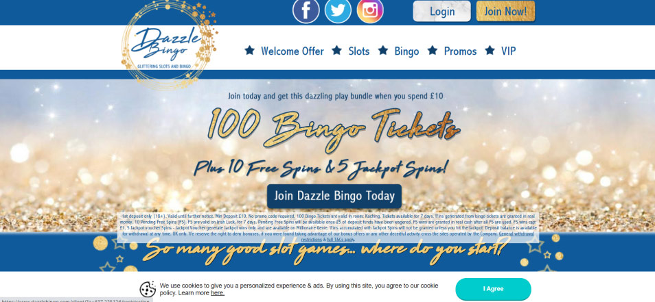 Casino en ligne Dazzle Bingo Casino