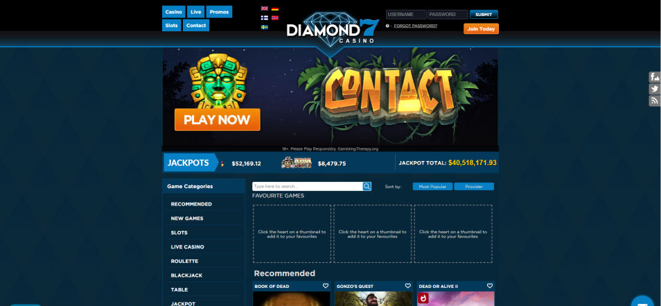 Online Καζίνο Diamond 7 Casino