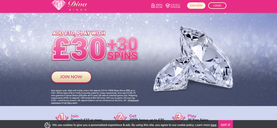 Online Casino Diva Bingo Casino