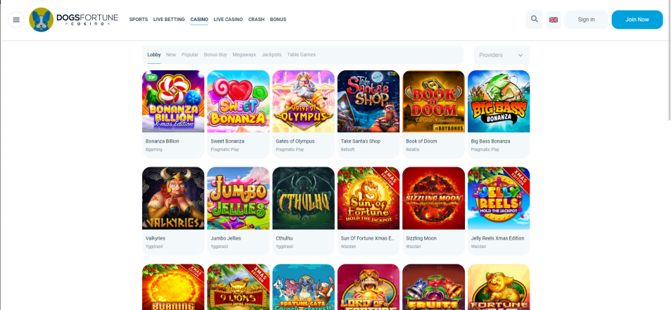 Получить бонус Dogsfortune Casino