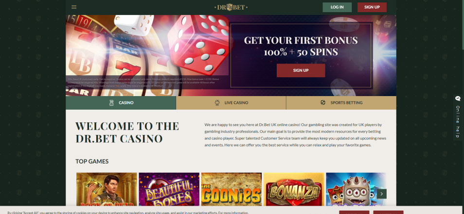 Casino en ligne Dr Bet Casino