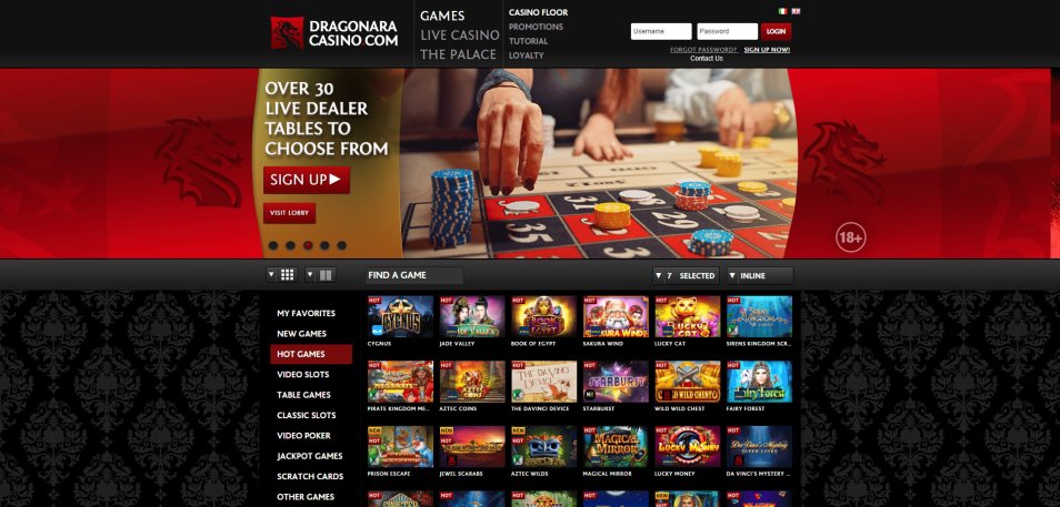 Online Casino Dragonara Online