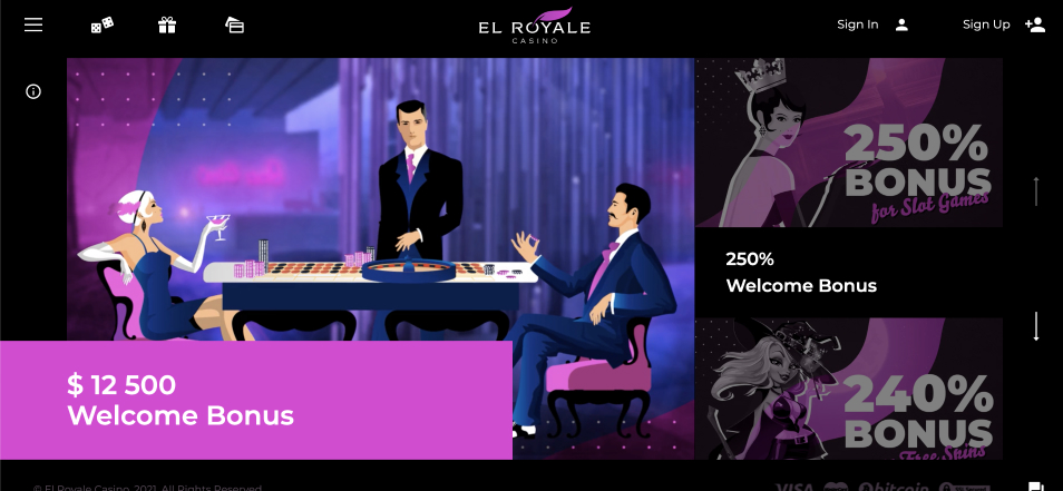 كازينو اون لاين Elroyal Casino