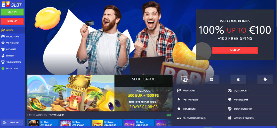 Casino en ligne Euslot