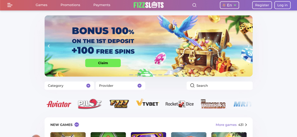 Çevrimiçi Casino Fizslots