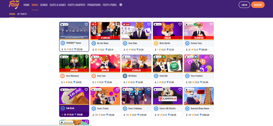 جایزه بگیرید Foxybingo