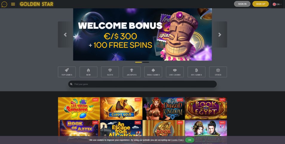 Casino en ligne Goldenstar