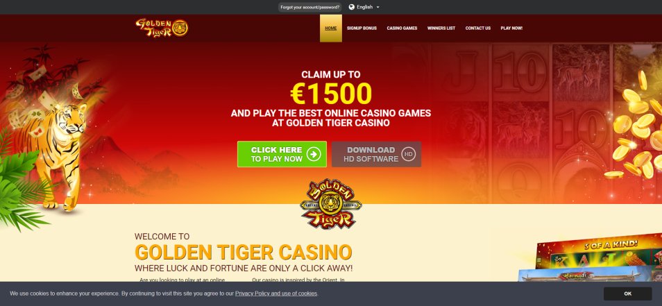 온라인 카지노 Golden Tiger Casino