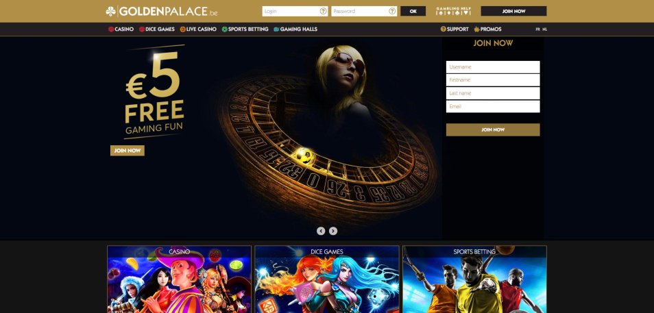 온라인 카지노 GoldenPalace.be Casino